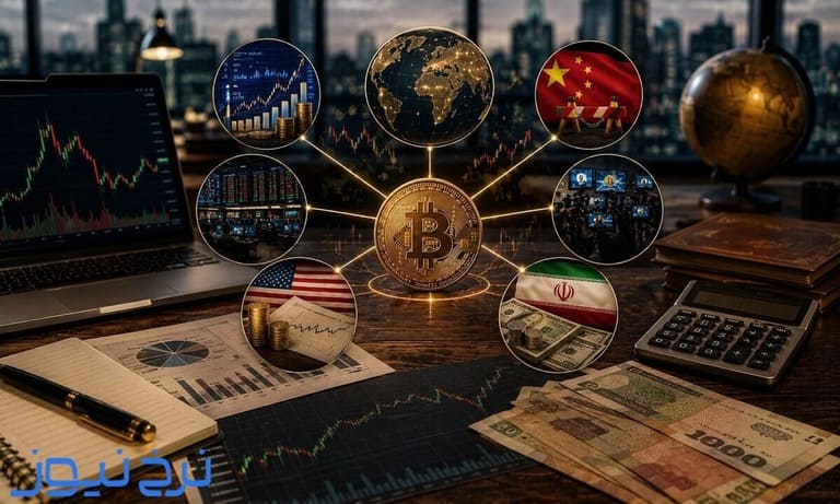 قیمت بیت کوین در سال ۱۳۹۶