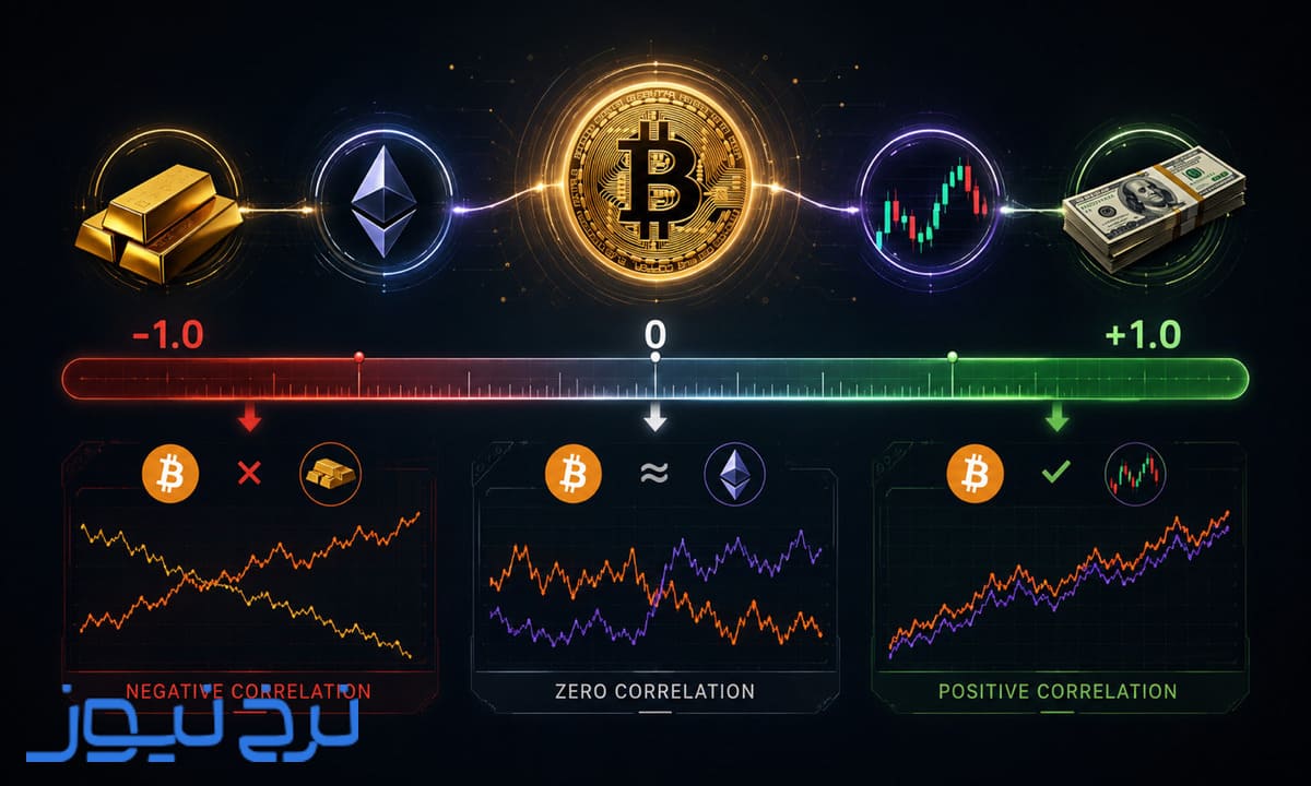 همبستگی در بازار ارز دیجیتال چیست