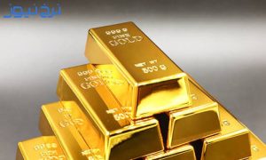 نمودار قیمت طلا در یک ماه گذشته