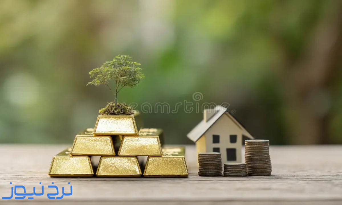 نمودار رشد طلا و مسکن در ۱۰ سال گذشته
