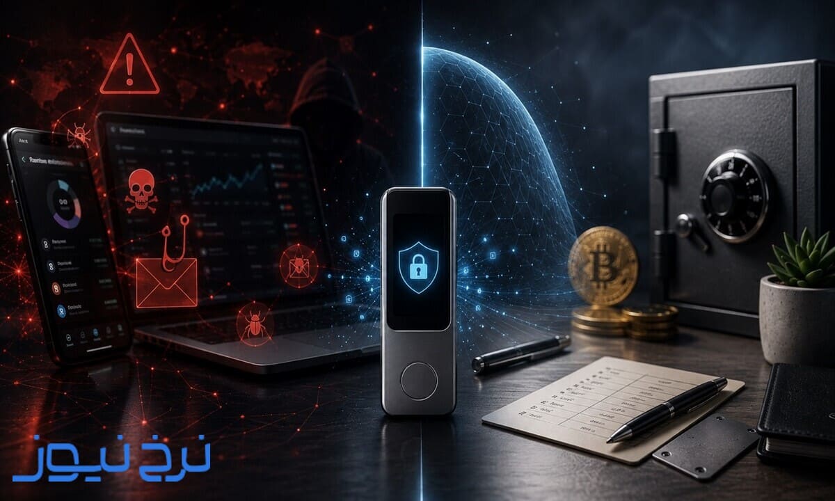 فرق کیف پول سرد و گرم