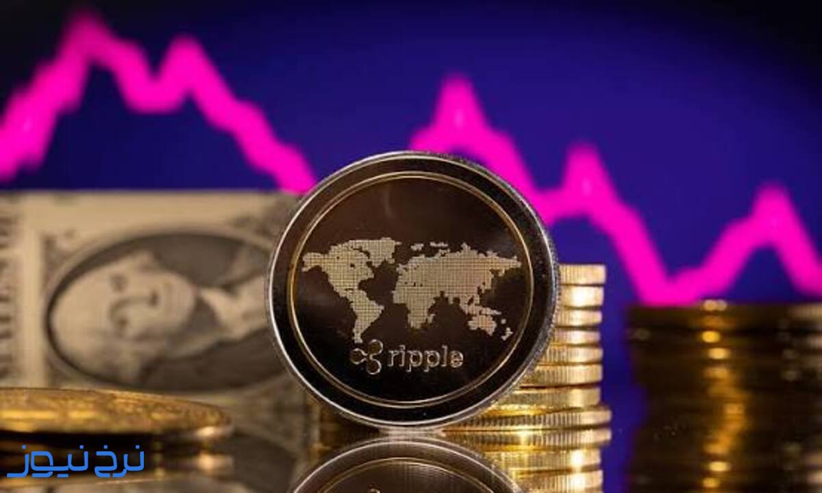 نمودار قیمت ریپل در سال ۱۴۰۰